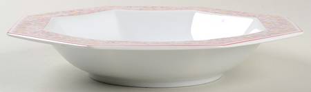 Rosewood Rim Soup Bowl