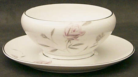 Rosina Gravy Boat with Attached Underplate