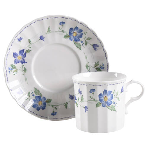 Rotunda Flat Cup & Saucer Set