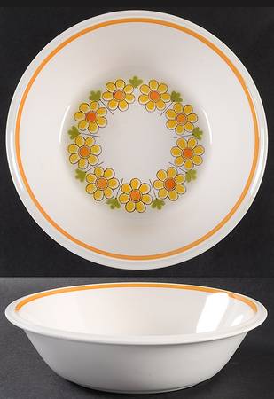 Roulette (Light Lively) 9" Round Vegetable Bowl