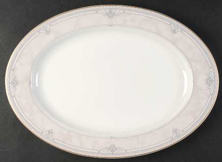 Roman Villa 15" Oval Serving Platter