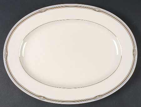 Royalton 14" Oval Serving Platter by Mikasa