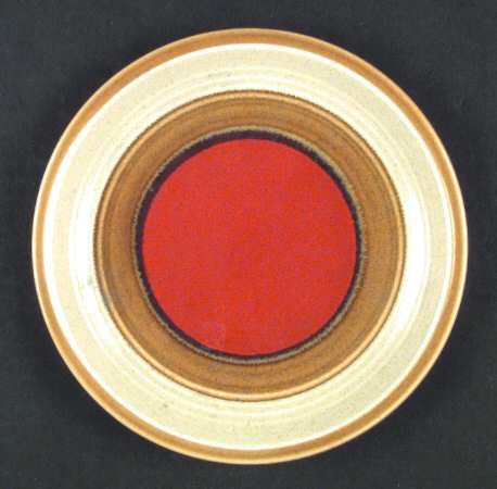 Rustic Red Salad Plate