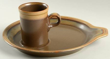 Rusticana Snack Plate & Cup Set