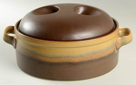 Rusticana 3 Quart Round Covered Casserole