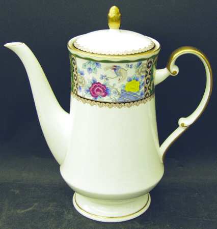 Satsuma Branch Coffee Pot & Lid