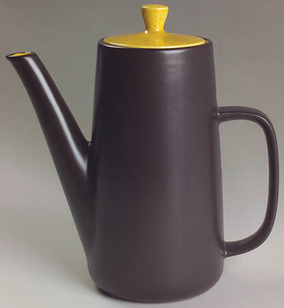 Saffron Coffee Pot & Lid