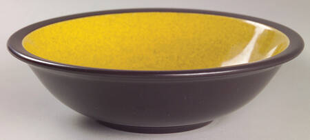 Saffron Rim Cereal Bowl
