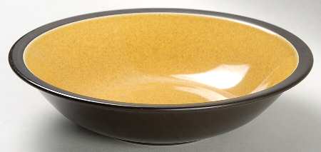 Saffron Rim Soup Bowl