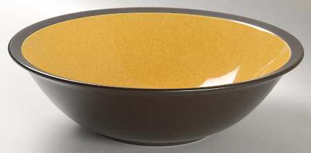Saffron 9" Round Vegetable Bowl