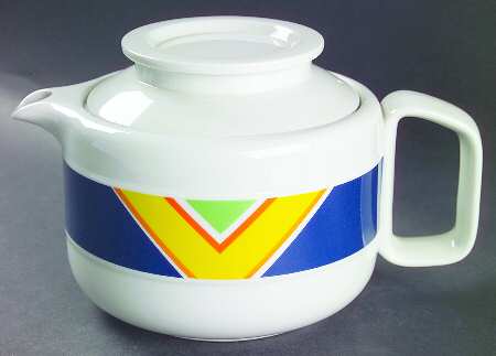 Santa Fe Blue Teapot & Lid
