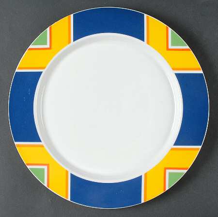 Santa Fe Blue 12" Chop Plate (Round Platter)