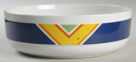Santa Fe Blue 9" Round Vegetable Bowl