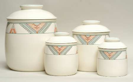 Santa Fe (4 Piece) Canister Set (Box Set)