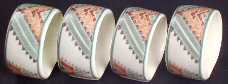 Santa Fe Napkin Ring - Set of 4