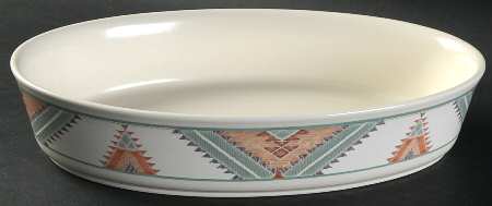 Santa Fe 10" Oval Baker by Mikasa