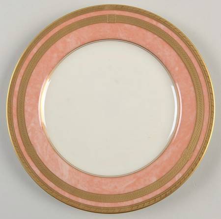 Salmon Florentine Bread & Butter Plate