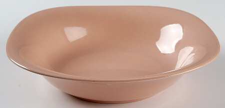 Salmon 9" Round Vegetable Bowl
