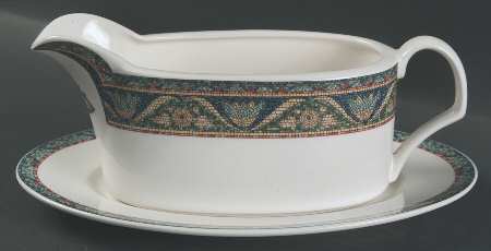 San Marco Gravy Boat & Underplate (Relish/Butter)