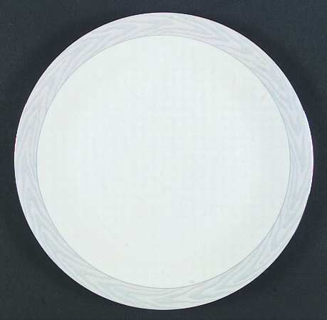 Satin Moire Dinner Plate