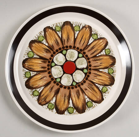Santos 12" Chop Plate (Round Platter)