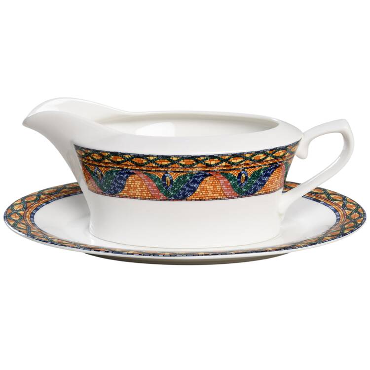 Sao Paulo Gravy Boat & Underplate