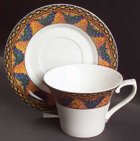 Sao Paulo Breakfast Cup & Saucer Set