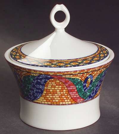 Sao Paulo Sugar Bowl & Lid