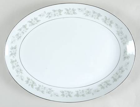 Sarah 16" Oval Serving Platter
