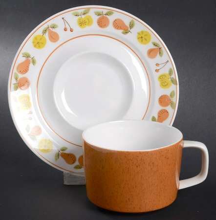 Sarasota Flat Cup & Saucer Set