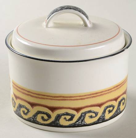 San Remo Sugar Bowl & Lid