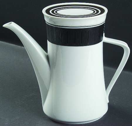 Saturn Coffee Pot & Lid