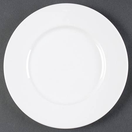 Satin White Bread & Butter Plate