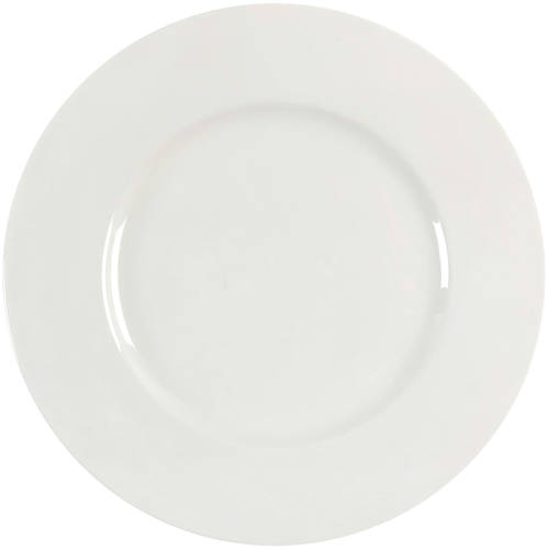 Satin White Salad Plate