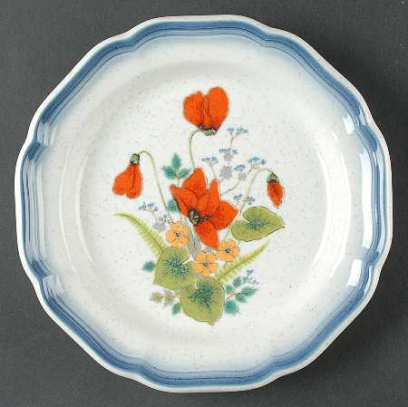 Scarlet Salad Plate