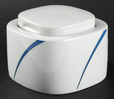 Scallops Sugar Bowl & Lid