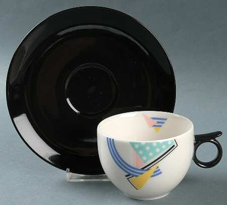 Scenario Flat Cup & Saucer Set