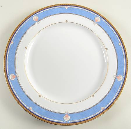 Seamist Blue 12" Chop Plate (Round Platter)