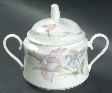 Sea Flower Sugar Bowl & Lid