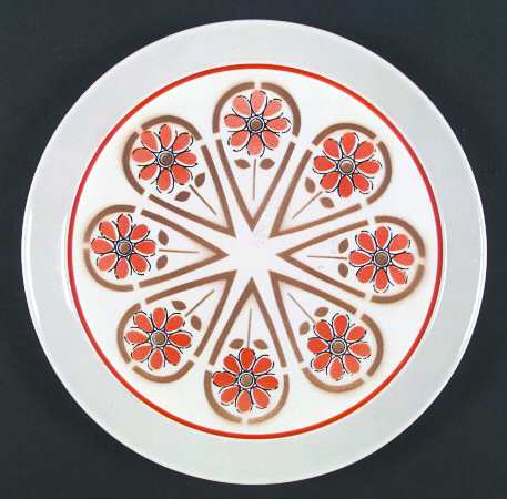 Segments Dinner Plate