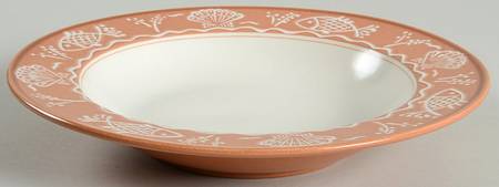 Sea Melody Large Rim Soup Bowl