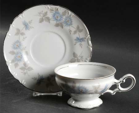 Seneca Footed Cup & Saucer Set