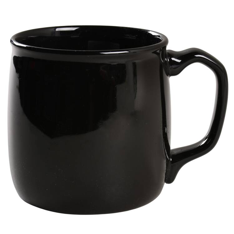 Separates Jet Black Flat Cup by Mikasa