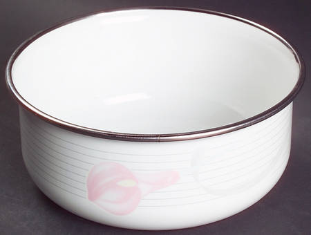 Serenade Pink Individual Metal Bowl (Part of Set)