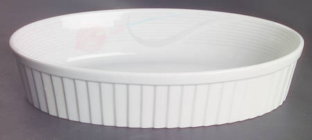 Serenade Pink 12'' Oval Baker