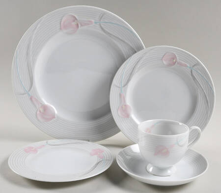 Serenade Pink 40 Piece Estate Set