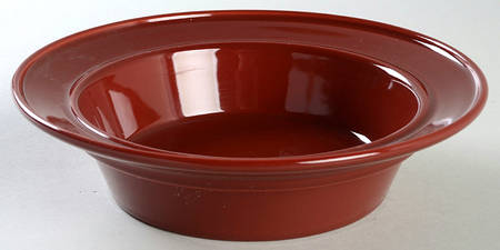 Separates Red Rim Soup Bowl