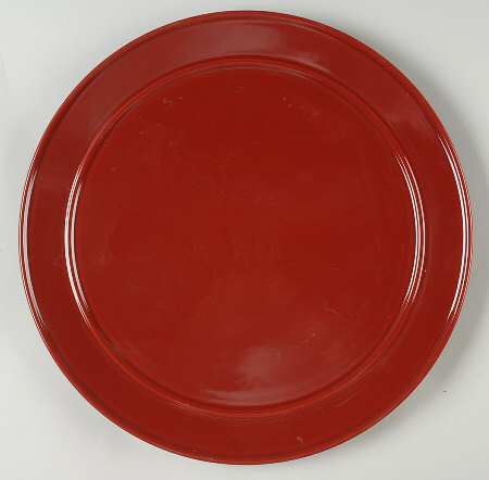 Separates Red 13" Chop Plate (Round Platter)
