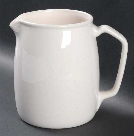 Separates Textured White Pitcher