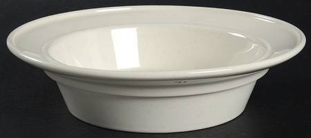 Separates Textured White Rim Soup Bowl